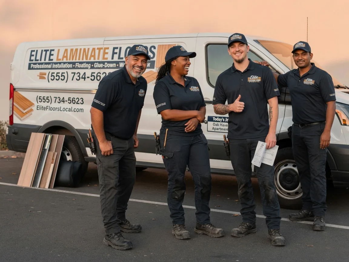 Laminate flooring installation company in Ada, OK